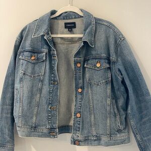 JCrew Denim Jacket with Button Details
